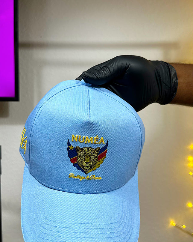 Casquette Congo RDC - Elegance Bleu Héritage édition Exclusive