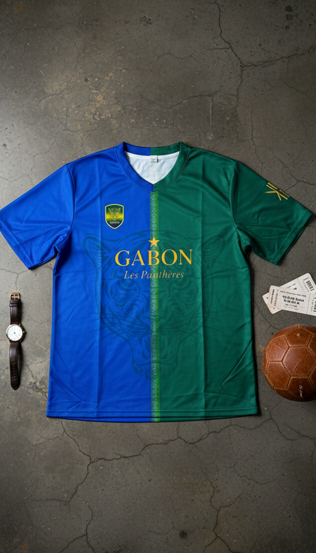 Maillot Vintage Gabon - Vert Cute Exclusive