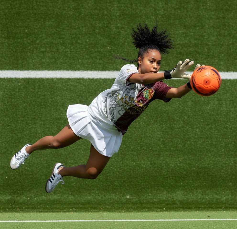 Jersey Numéa Cameroun Rigobert Song – Bordeaux Royal • Édition Limitée 2025