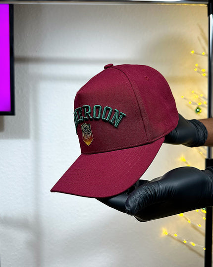 Casquette Cameroun Bordeaux Héritage édition Exclusive