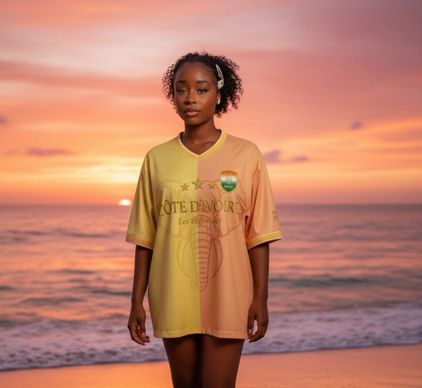 CÔTE D’IVOIRE – jersey Jaune Classique