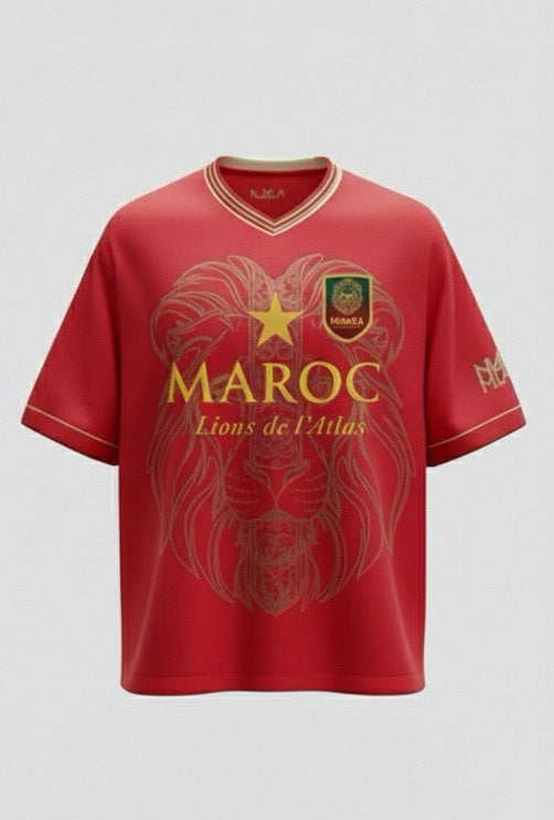 Jersey Maroc 🇲🇦 – L’Âme Rouge du Désert