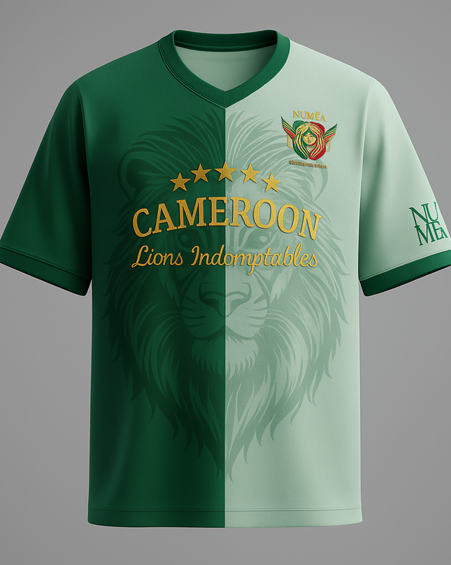Jersey Numéa Cameroun – Vert • Édition Classique 2025