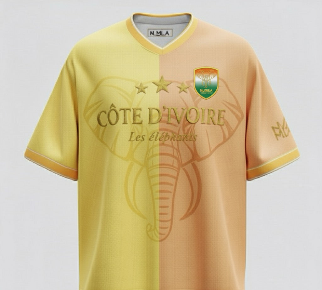 CÔTE D’IVOIRE – jersey Jaune Classique