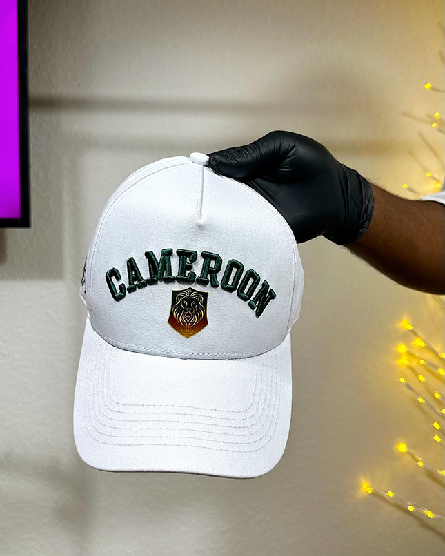 Casquette Cameroun Blanc Héritage édition Exclusive