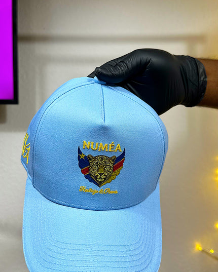 Casquette Congo RDC - Elegance Bleu Héritage édition Exclusive