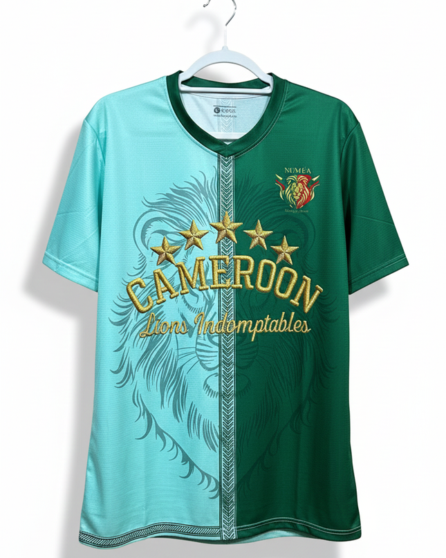 Jersey Numéa Cameroun – Vert Elegant • Édition Limitée 2025
