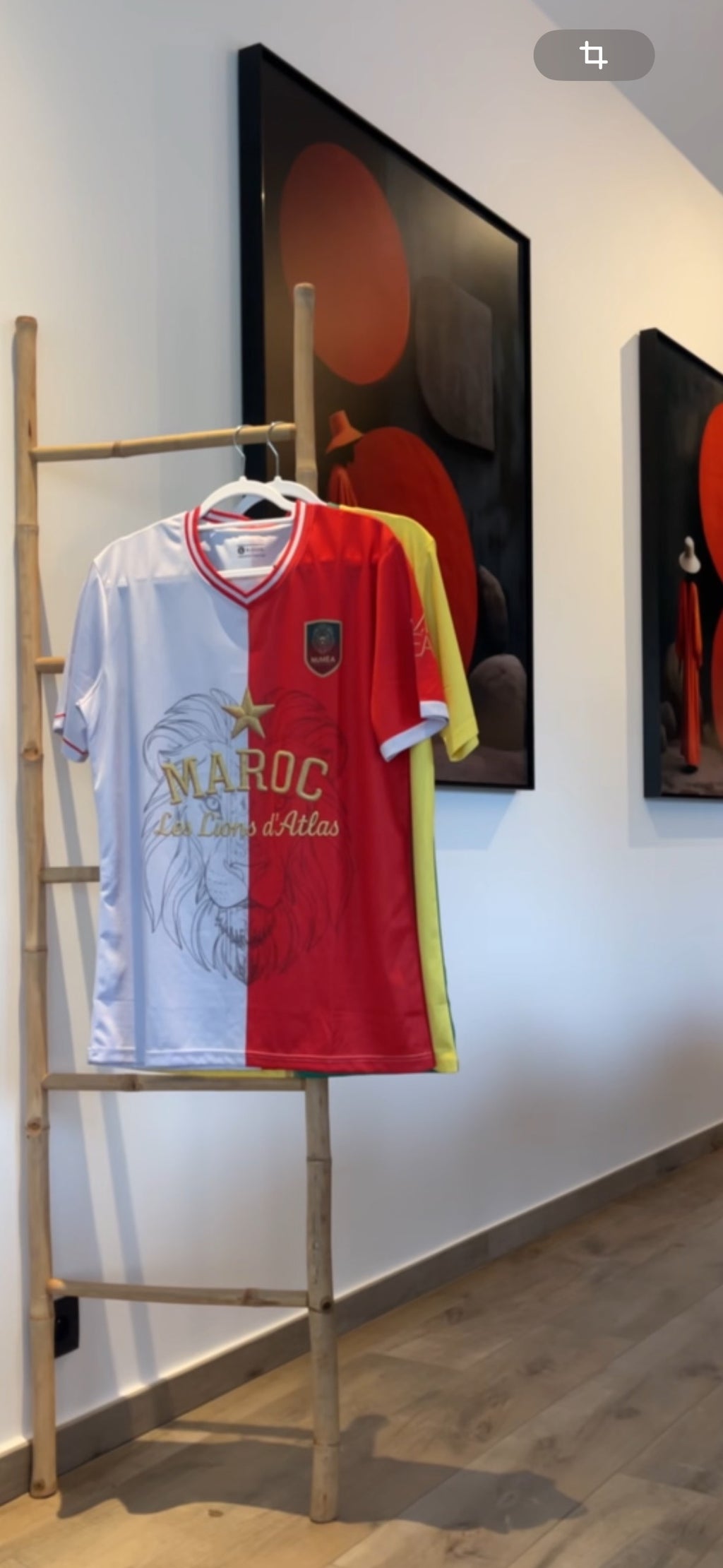 Jersey Maroc 🇲🇦 – L’Âme Rouge du Désert