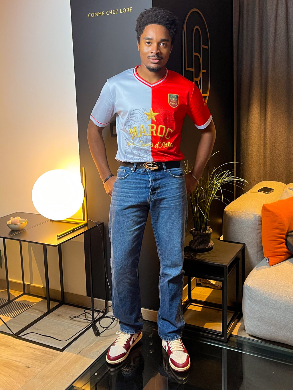 Jersey Maroc 🇲🇦 – L’Âme Rouge du Désert