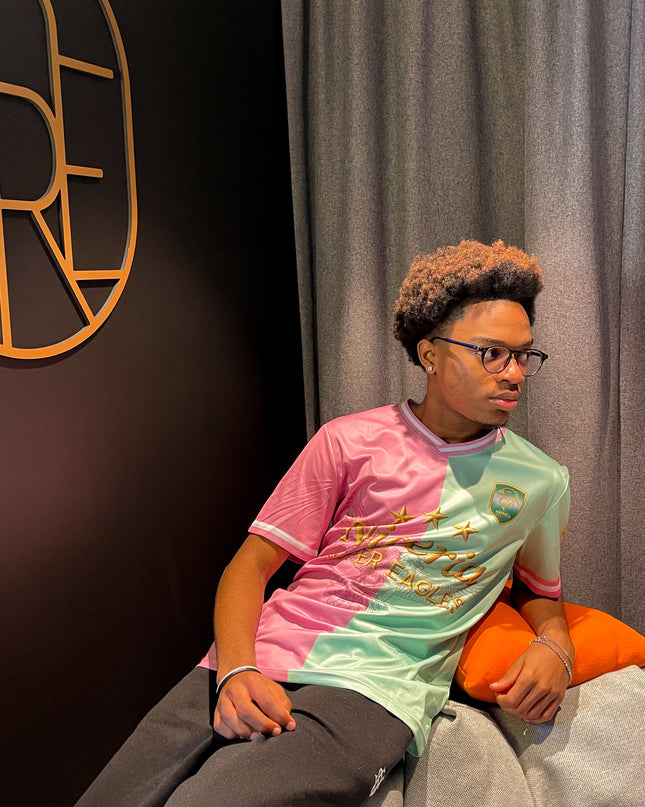 Jersey Nigeria  – Super Eagles – Rose & Mint Pastel